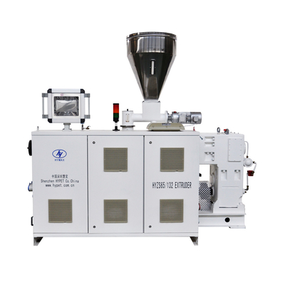 주문 그레이스 기계 65/132 PVC 프로파일 / 파이프에 대한 피침형 이중 쌍 나사 extruder online manufacture