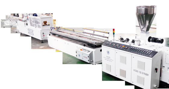주문 수직 기어박스 쌍 나사 엑스트루더 기계 PVC 케이블 PVC 프로필 만드는 기계 online manufacture