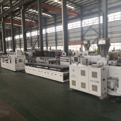 주문 Shenzhen HYPET One Step PE WPC Decking Making Extrusion Machine Line /WPC Co Extrusion Production Line Manufacturer online manufacture