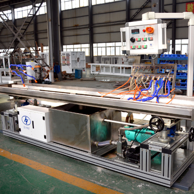 주문 China Popular L or V shapes corner clip profile extrusion machine PVC corner profile making machine for sales online manufacture