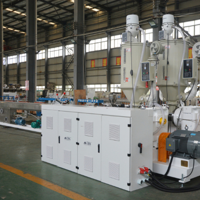 주문 심천 HYPET 20-63 PPR 파이프 생산 라인, 3중 레이어 HDPE PE 20-1200mm 파이프 제조 기계 online manufacture