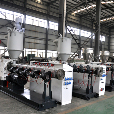주문 Shenzhen HYPET High Efficient Single Screw Extruder For PPR Pipe Extrusion Line online manufacture
