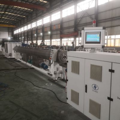 주문 Shenzhen HYPET 200-400mm PVC ABA/ABC 3 layers Pipe Production Line online manufacture