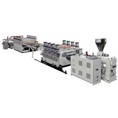 주문 PVC 거품 널 밀어남 기계 최대 폭 1220년/기계 400kg/H를 만드는 Wpc 널 online manufacture