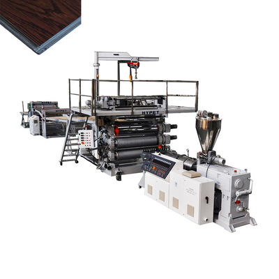 주문 SPC 마루 장 밀어남 기계/돌 플라스틱 합성 마루 널 선 online manufacture