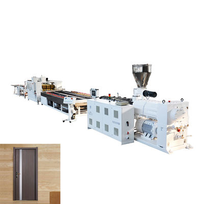 주문 기계 1000mm 폭 Wpc 문 생산 라인을 만드는 Wpc 널 online manufacture