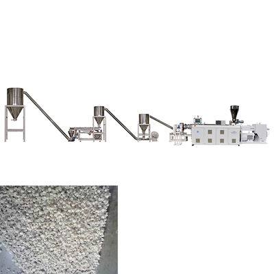 주문 고 용량 PVC 펠레티싱 기계 PVC 회전 분자 생산 라인 케이블 투명 PVC 펠렛 online manufacture