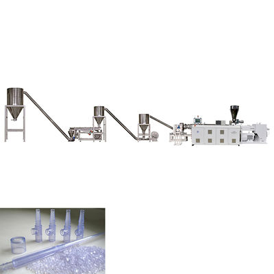 주문 펠리타이징 생산 라인 플라스틱 미립자 재활용 기계 37 - 132Kw online manufacture