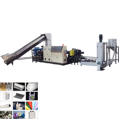 주문 1000년 kg/H까지 라인 PE PP 낟알 성형기를 펠렛모양으로 만드는 폐플라스틱 online manufacture