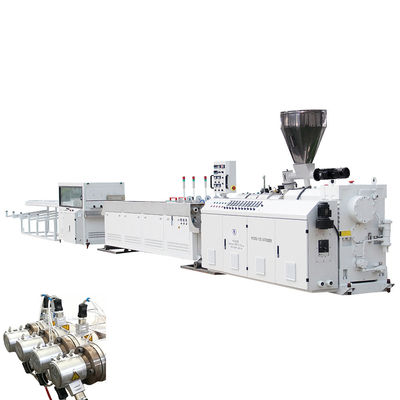 주문 PVC 관 생산 라인/PVC 관 밀어남 기계 16mm - 4개의 역에 있는 32mm online manufacture