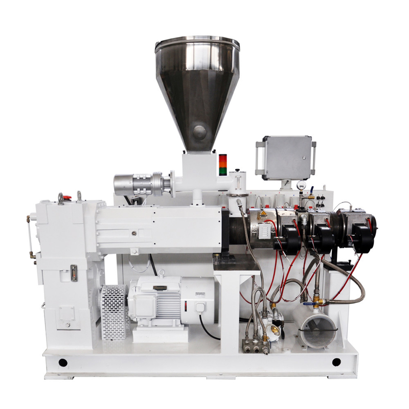 그레이스 기계 65/132 PVC 프로파일 / 파이프에 대한 피침형 이중 쌍 나사 extruder
