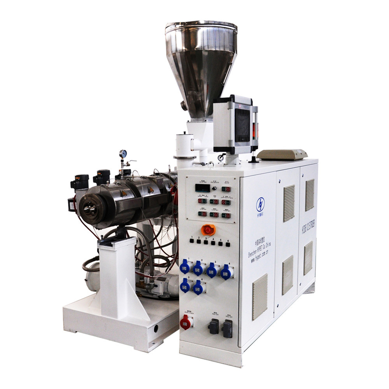 그레이스 기계 65/132 PVC 프로파일 / 파이프에 대한 피침형 이중 쌍 나사 extruder