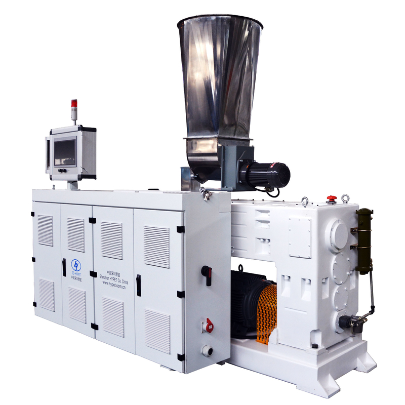 450-600mm PVC 지붕 벽 천장 장식 패널 제조 기계 쌍 나사 추출기 HYZS80/156 55kw