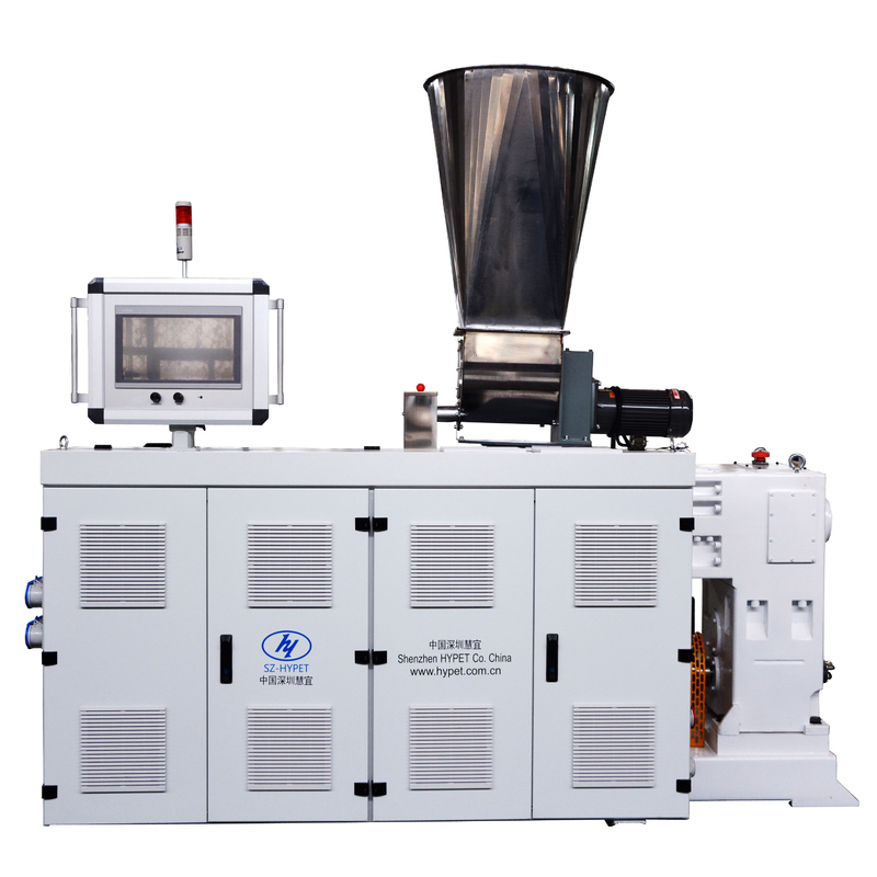450-600mm PVC 지붕 벽 천장 장식 패널 제조 기계 쌍 나사 추출기 HYZS80/156 55kw