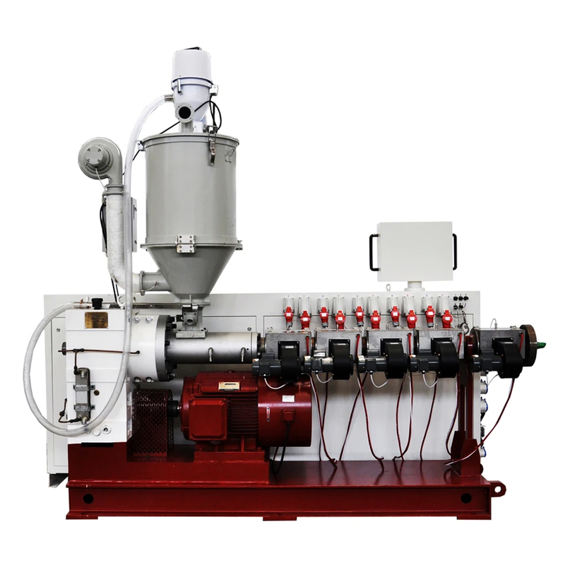 속도 HYSJ65/33 55kw PPR/PPH 파이프용 단일 나사 압축기 3층 PPR 복합관