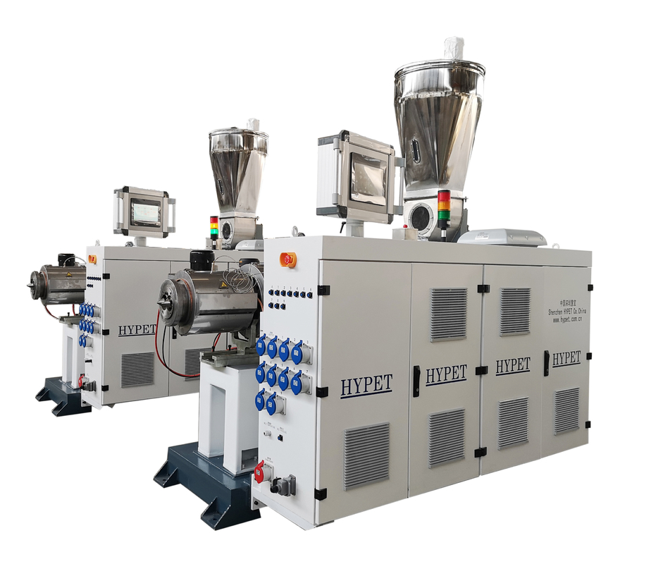 ZS65/132 이중 쌍 나사 추출기 기계 라인 고출력 150~330kg/h PVC 추출기