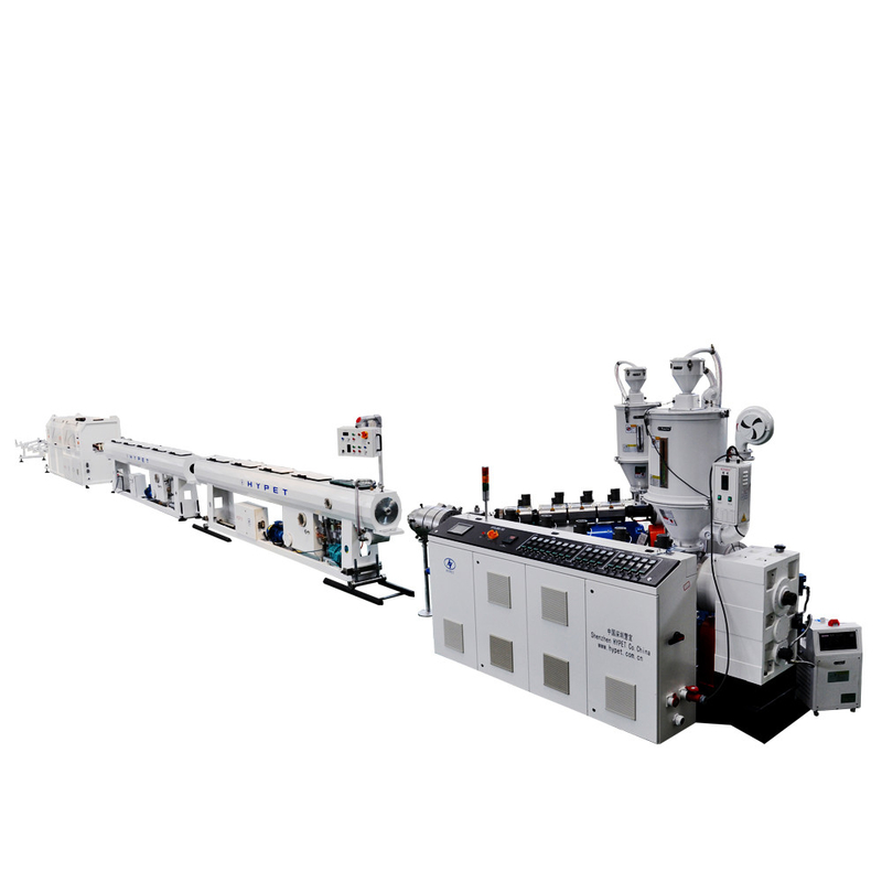 160-400mm 파이프 제조 기계 HDPE 추출 선 HDPE/PE/PP/PPR SJ90/38
