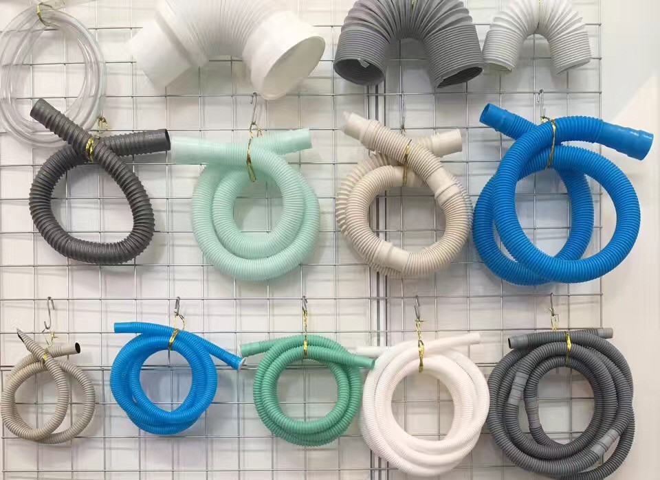간편한 조작 16-50mm PVC 단일 벽 코러브 파이프 제조 기계