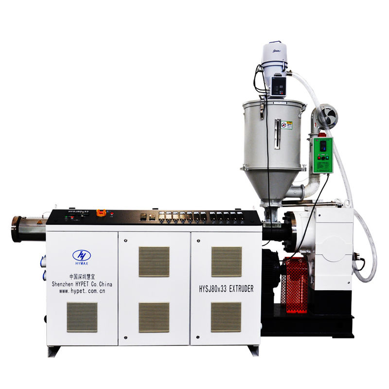 고 정밀성 HYSJ150/38 단일 나사 추출기 PE HDPE 파이프 400kw 출력