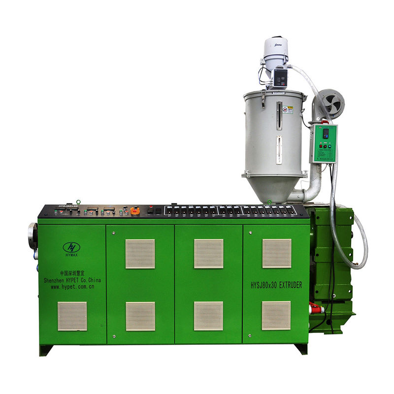 HDPE PE PERT LDPE 단일 나사 추출기 HYSJ75/33 75kw 모터와 함께 220kg/h