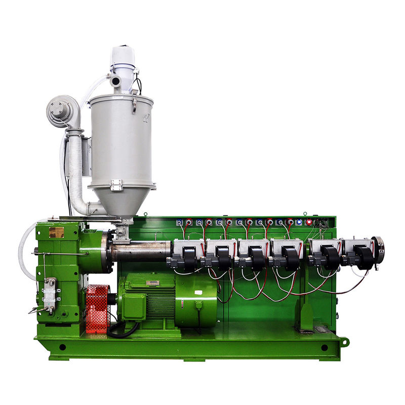HDPE PE PERT LDPE 단일 나사 추출기 HYSJ75/33 75kw 모터와 함께 220kg/h