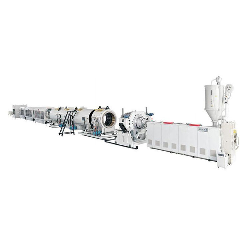 HDPE PE 가스 파이프 / 물 공급 파이프를 위한 3층 ABC 타입 315-630mm 파이프 추출 기계