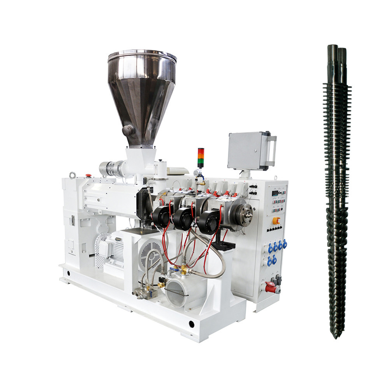 75kW 모터 PVC ZS80/173 유로 테크 코닉 출력 750kg/h를 위한 쌍 나사 추출기